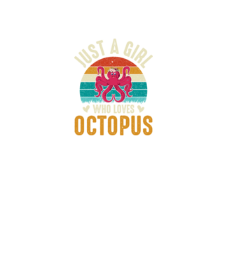 Octopus model negru pe tricou