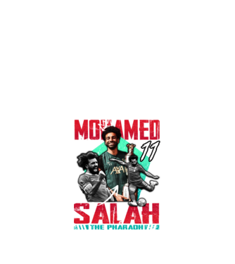 Salah tribute model negru pe tricou