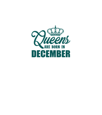 Queens are born in - December model galben neon pe tricou