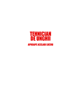Poate că nu sunt un supererou, dar sunt TEHNICIAN DE UNGHII, ceea ce este aproape același lucru model negru pe tricou