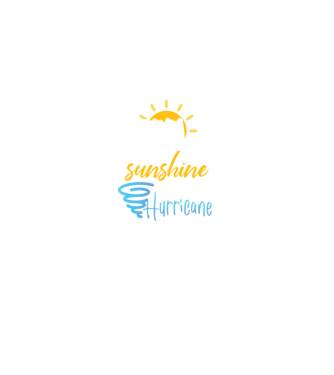 January Girls are Sunshine mixed with a little Hurricane model negru pe tricou