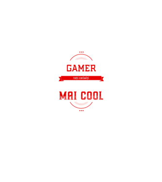 sunt gamer, la fel ca toți ceilalți, dar mult mai cool model negru pe tricou