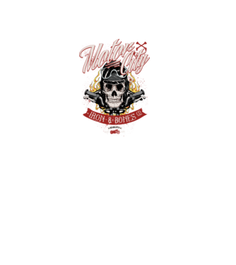 Motor City model negru pe tricou