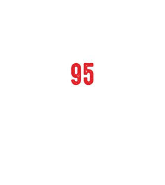 Purtătorul acestui tricou a împlinit: 95 de ani model negru pe tricou