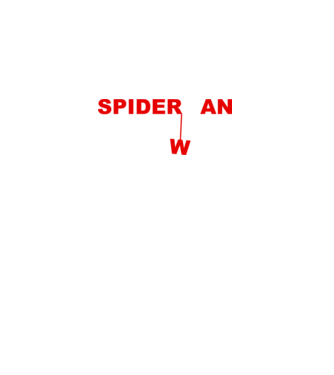 Spider wan model alb pe tricou