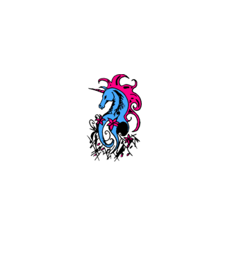 pegasus model alb pe tricou
