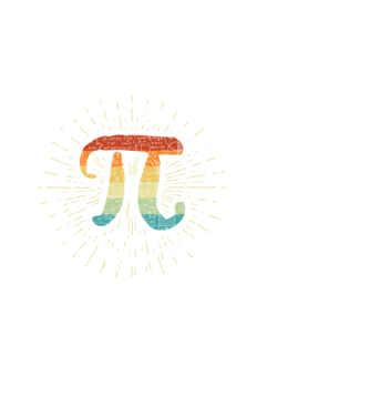 Retro Pi model negru pe tricou