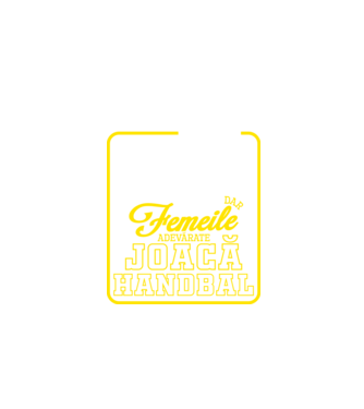 fetițele se joacă cu păpușile, dar femeile adevărate joacă handbal model negru pe tricou