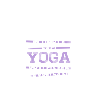 în timp ce faci yoga poți fi ceea ce vrei să fii - în acel moment model negru pe tricou