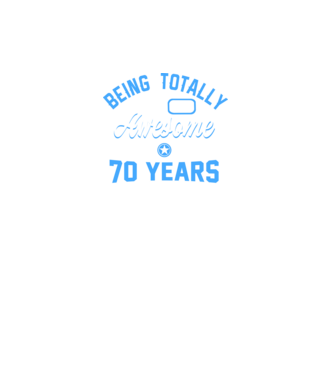 Being totally awesome 70 model negru pe tricou