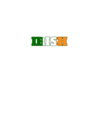 Everyone is irish flag model negru pe tricou