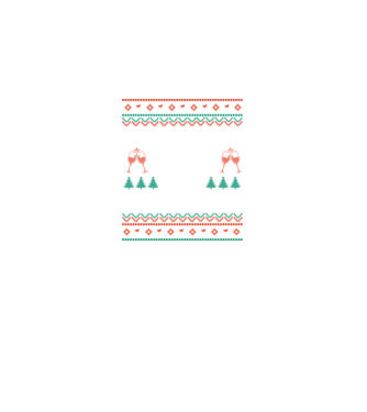 Fueled by wine and christmas model negru pe tricou