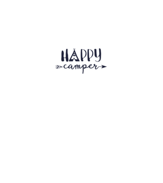 Camper tepee model alb pe tricou