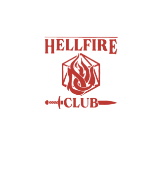 hellfire club 85 model turcoaz pe tricou