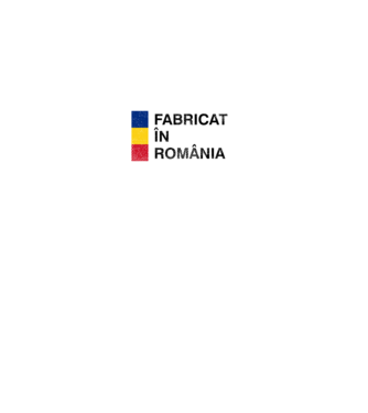 Fabricat în România model negru pe tricou
