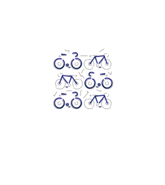 Bikes model gri pe tricou