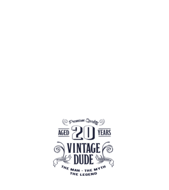 Vintage Dude - 20 model roz deschis pe tricou