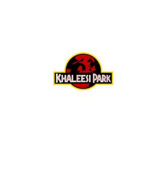Khaleesi Park model alb pe tricou