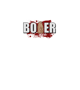 Bober Kurwa model negru pe tricou