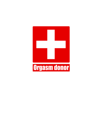 orgasm model negru pe tricou