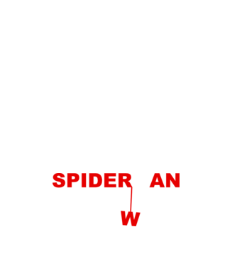 Spider wan model negru pe tricou