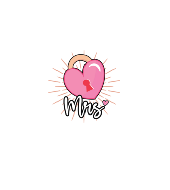 Mrs key to the heart model  pe tricou