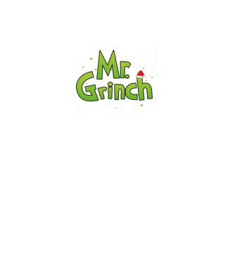 Grinch Family Mr Grinch model negru pe tricou