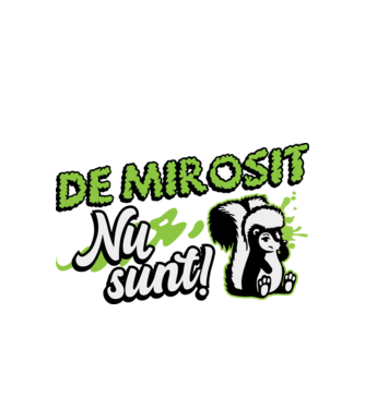 De mirosit nu sunt model alb pe tricou