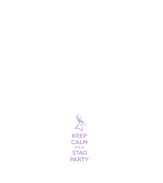 Keep calm stag party on model negru pe tricou