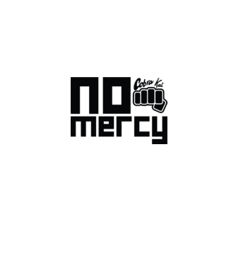 No mercy cobra kai model gri pe tricou