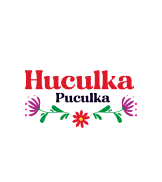 Huculka Puculka model alb pe tricou