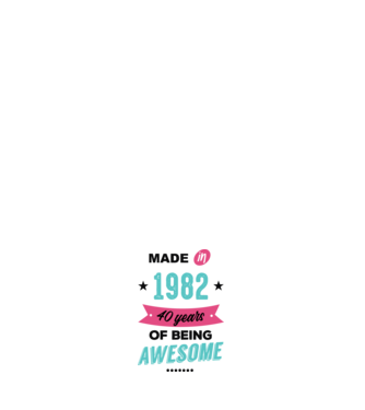 MADE in 1982 model negru pe tricou