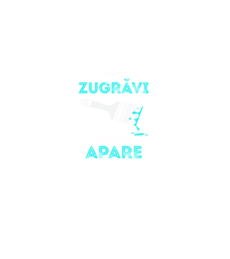 Mulți cred că pot zugrăvi până când apare adevăratul zugrav model negru pe tricou