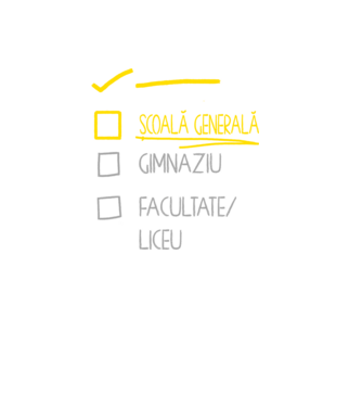 Cheklist educație - grădiniță negru model negru pe tricou