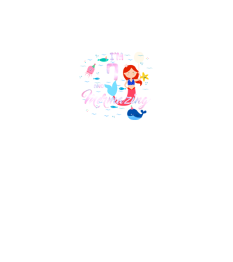 Mermazing Birthday 7 model negru pe tricou