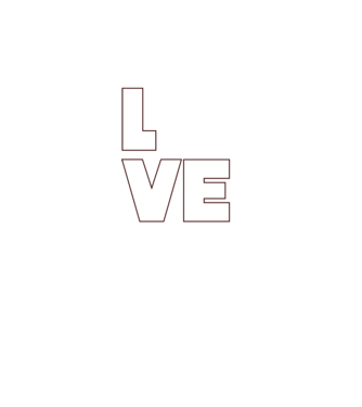 Love pingpong model negru pe tricou