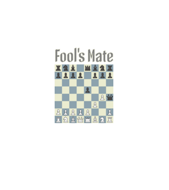 fool's mate model  pe tricou
