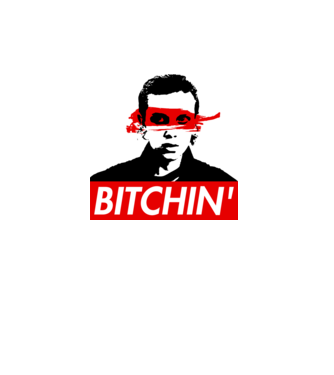 bitchin eleven model roz pe tricou