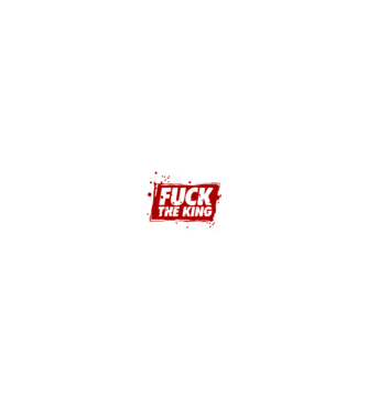 Fuck the king model negru pe tricou