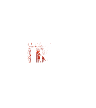 Beware i bite model roșu pe tricou