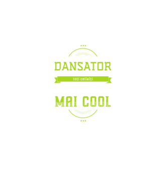sunt dansator, la fel ca toți ceilalți, dar mult mai cool model negru pe tricou