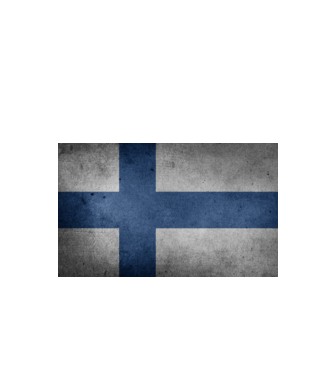 FINLAND model negru pe tricou