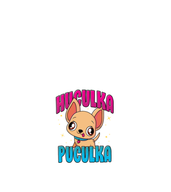 Huculka Puculka chivava model alb pe tricou