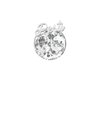 Zodiac femeie PEȘTI retro model negru pe tricou