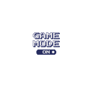 Gamer - Game mode on model negru pe tricou
