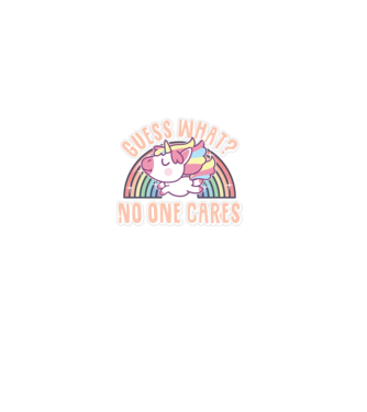 Guess what Unicorn model negru pe tricou
