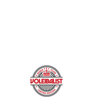 voleibalist model negru pe tricou