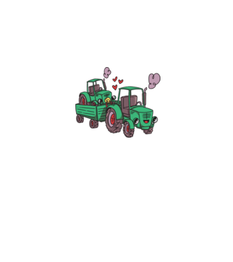 TRACTOR model negru pe tricou