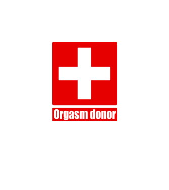orgasm model negru pe tricou