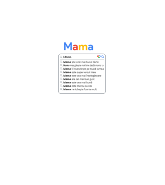 căutare Google Mama model negru pe tricou